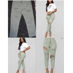 Brand New High Waisted Boyfriend Jeans